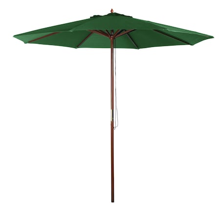 Bond Manufacturing Market Umbrella, 9 ft., Green Y99153